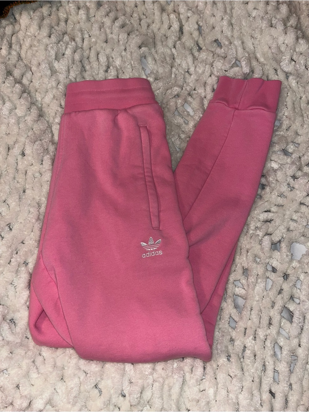 Adidas Pink Jogger Sweatpants
